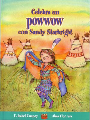 cover image of Celebra un powwow con Sandy Starbright